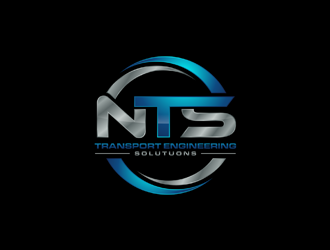 NTS TRANSPORT ENGINEERING SOLUTUONS  logo design by ndaru