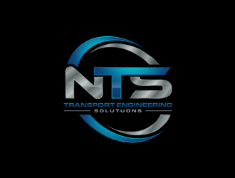 NTS TRANSPORT ENGINEERING SOLUTUONS  logo design by ndaru