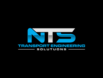 NTS TRANSPORT ENGINEERING SOLUTUONS  logo design by ndaru