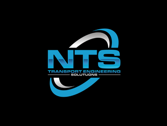 NTS TRANSPORT ENGINEERING SOLUTUONS  logo design by bomie