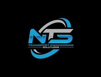 NTS TRANSPORT ENGINEERING SOLUTUONS  logo design by bomie