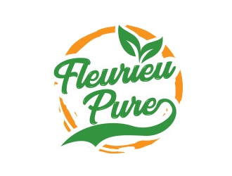 Fleurieu Pure logo design by MarkindDesign