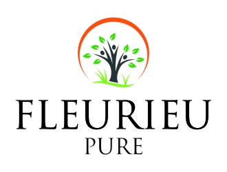 Fleurieu Pure logo design by jetzu