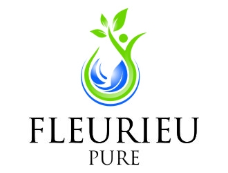Fleurieu Pure logo design by jetzu