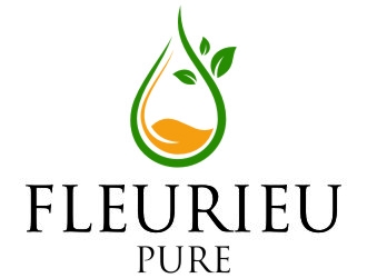 Fleurieu Pure logo design by jetzu