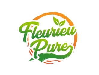Fleurieu Pure logo design by MarkindDesign