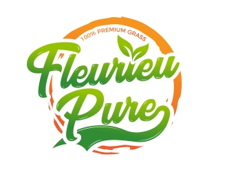 Fleurieu Pure logo design by MarkindDesign