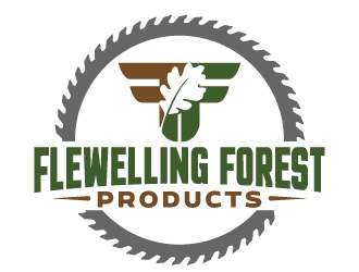 Flewelling Forest Products logo design by jaize