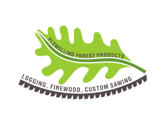 Flewelling Forest Products logo design by done