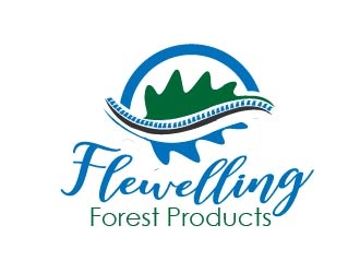 Flewelling Forest Products logo design by ruthracam