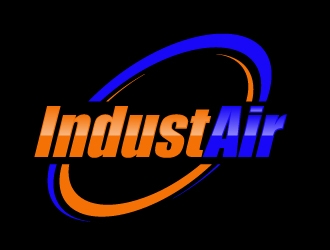IndustAir  logo design by ElonStark