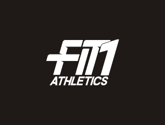 Fit 1 Athletics  logo design by DesignPro2050