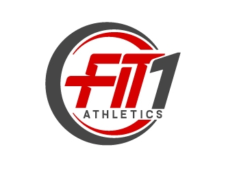 Fit 1 Athletics  logo design by DesignPro2050