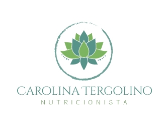 Carolina Tergolino, Nutricionista logo design by savvyartstudio
