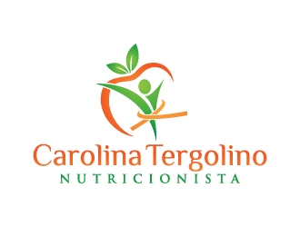 Carolina Tergolino, Nutricionista logo design by jaize