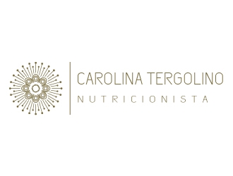 Carolina Tergolino, Nutricionista logo design by savvyartstudio