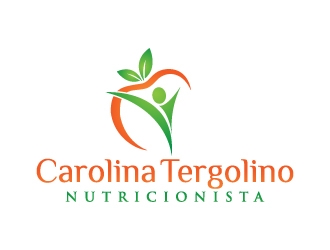 Carolina Tergolino, Nutricionista logo design by jaize
