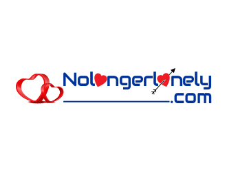 Nolongerlonely.com logo design by ROSHTEIN