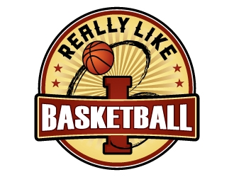 I Really Like Basketball logo design by Suvendu