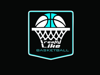 I Really Like Basketball logo design by vicafo