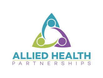Allied Health Partnerships logo design by pakNton