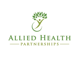 Allied Health Partnerships logo design by Lovoos