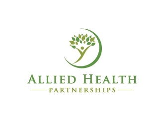 Allied Health Partnerships logo design by Lovoos
