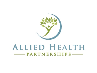 Allied Health Partnerships logo design by Lovoos