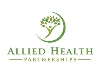 Allied Health Partnerships logo design by Lovoos
