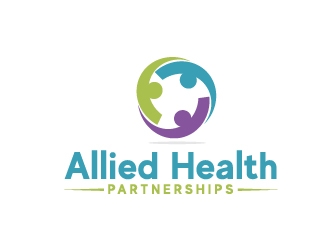 Allied Health Partnerships logo design by jenyl
