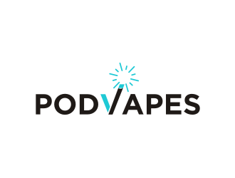 PodVapes logo design by rief