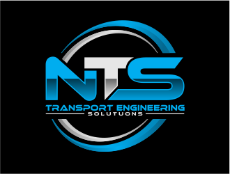 NTS TRANSPORT ENGINEERING SOLUTUONS  logo design by evdesign