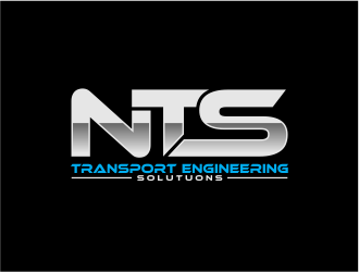 NTS TRANSPORT ENGINEERING SOLUTUONS  logo design by evdesign