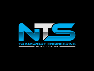 NTS TRANSPORT ENGINEERING SOLUTUONS  logo design by evdesign