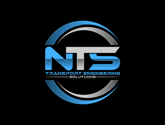 NTS TRANSPORT ENGINEERING SOLUTUONS  logo design by johana