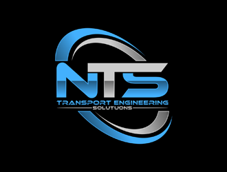 NTS TRANSPORT ENGINEERING SOLUTUONS  logo design by johana