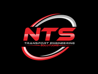 NTS TRANSPORT ENGINEERING SOLUTUONS  logo design by qqdesigns
