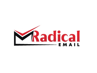 Radical Email logo design by rootreeper