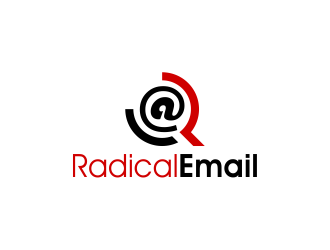 Radical Email logo design by mybook.lagie