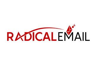 Radical Email logo design by 3Dlogos
