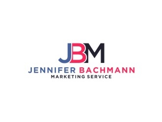 Jennifer Bachmann Marketing Service logo design by bricton