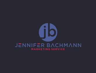 Jennifer Bachmann Marketing Service logo design by johana