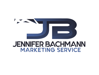Jennifer Bachmann Marketing Service logo design by megalogos