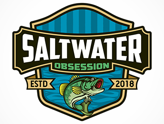 Saltwater Obsession / Obsession Rods  logo design by Optimus