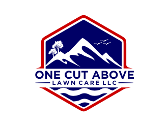 One Cut Above Lawn Care LLC logo design by tejo