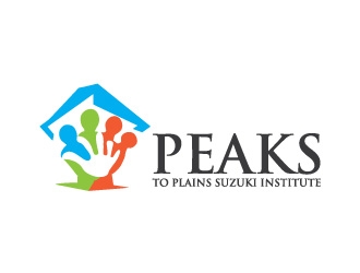 Peaks to Plains Suzuki Institute logo design by imalaminb