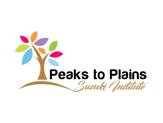 Peaks to Plains Suzuki Institute logo design by fawadyk