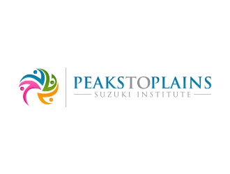 Peaks to Plains Suzuki Institute logo design by fawadyk