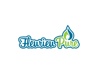 Fleurieu Pure logo design by Greenlight