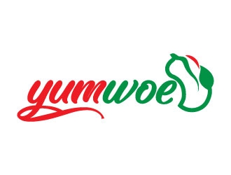 Yum Woe logo design by Suvendu
